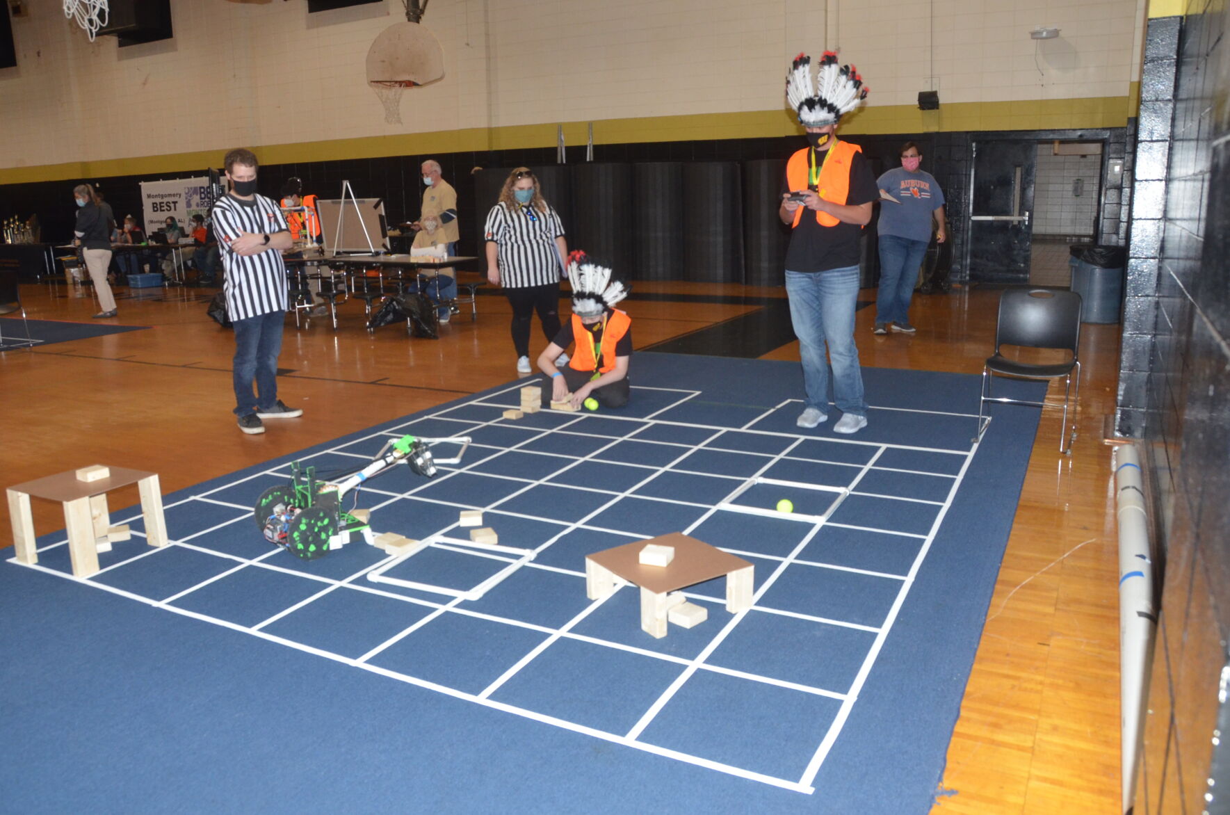 STEM robotics competition